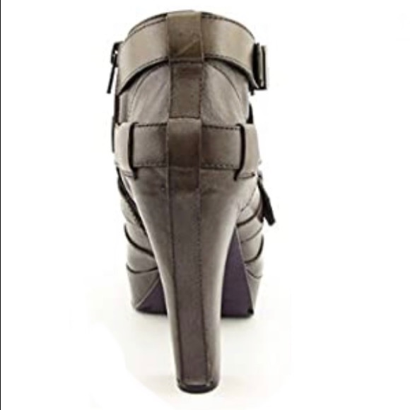Miss Sixty Women's Kamille Open Toe Buckle Bootie - Picture 3 of 3